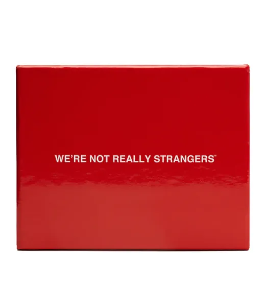 Were Not Really Strangers Card Game